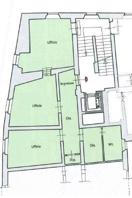 Trilocale piazza Cesare Battisti, 2, Mondovì - planimetria 1