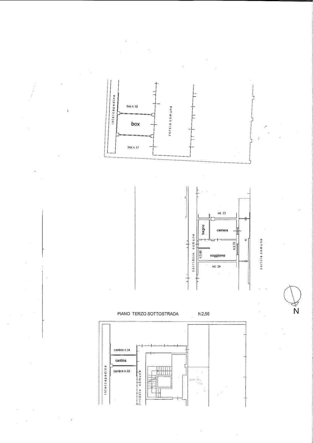Two-room apartment via Sant'Anna, 116, Roburent - floor plans 1