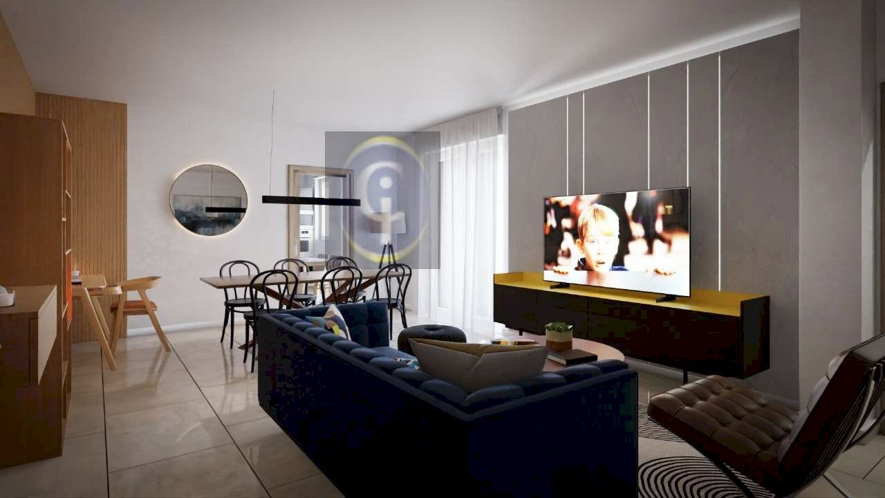 RENDER SOGGIORNO - Four-room apartment Roncadelle - photo 2