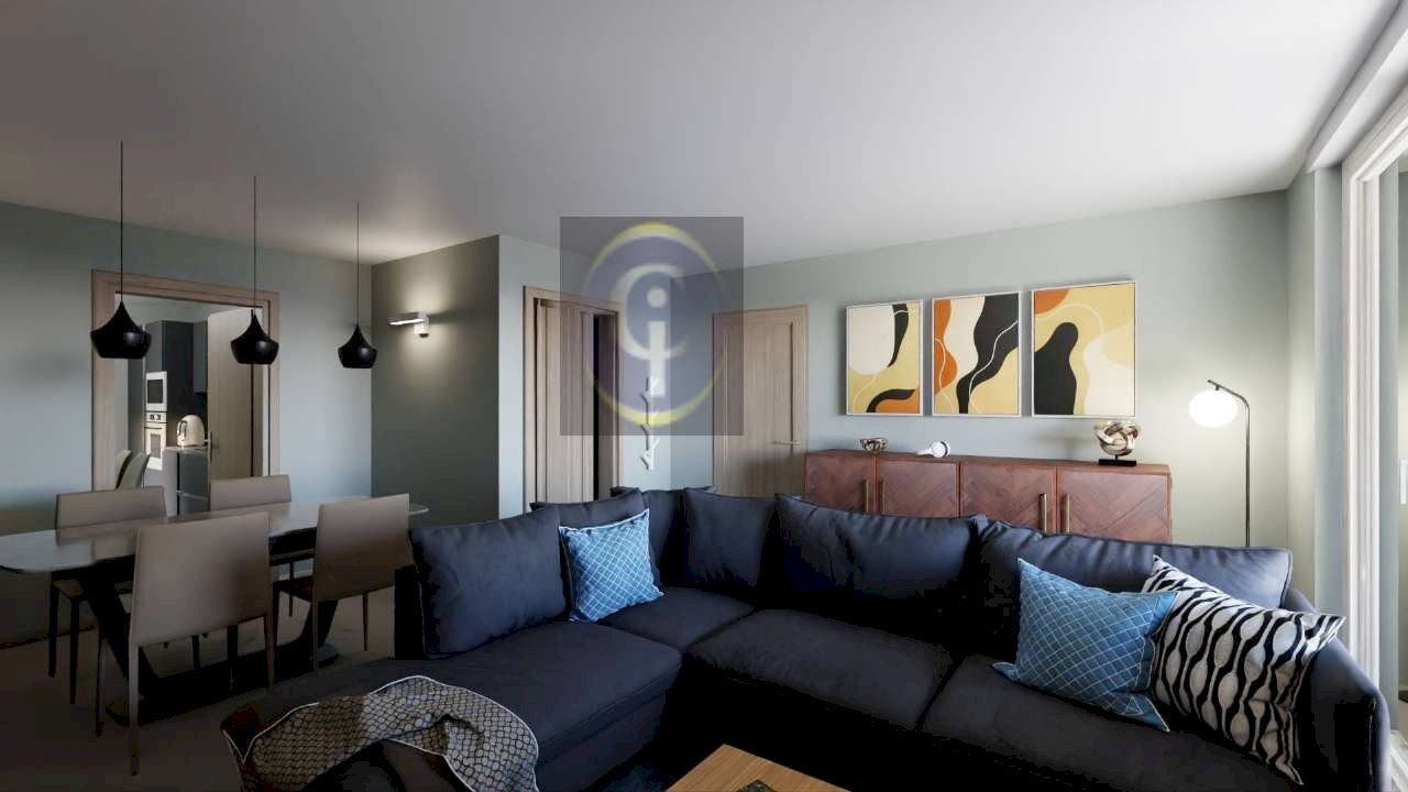 RENDER SOGGIORNO - Three-room apartment Roncadelle - photo 2