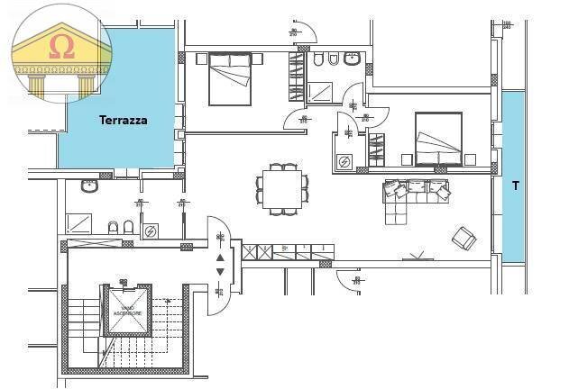 Foto 2 - Trilocale Treviso - planimetria 1