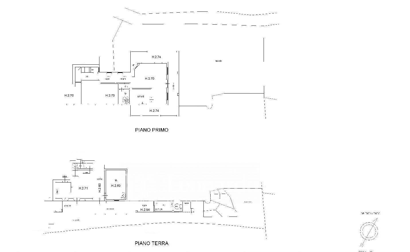 Foto 37 - Casa indipendente Montemagno, Camaiore - planimetria 1