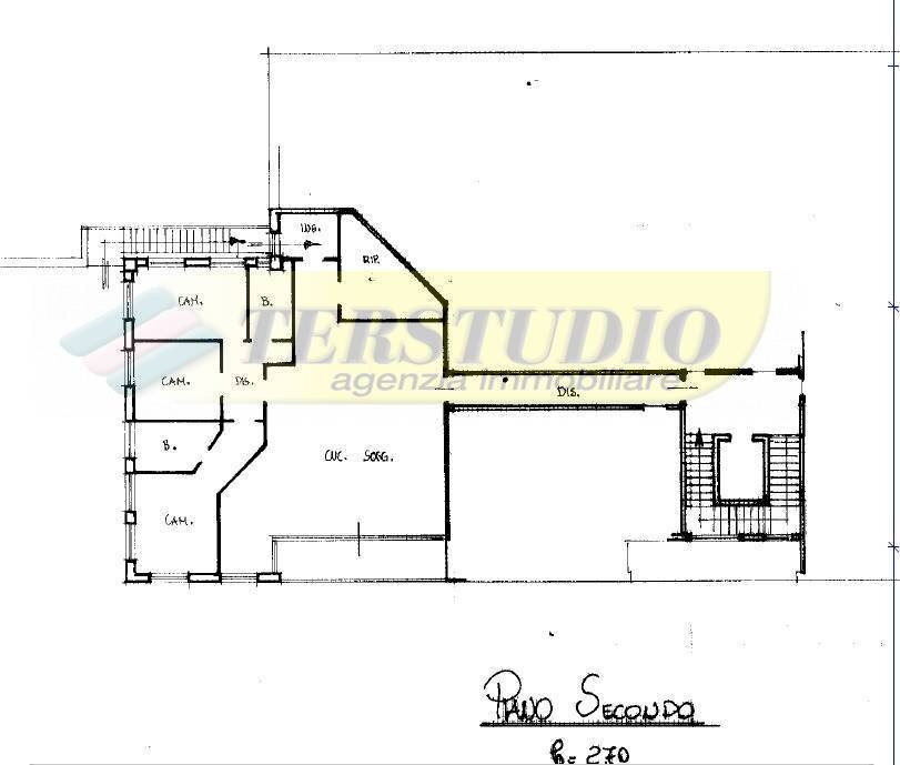 Foto 12 - Quadrilocale Via Strada Per Maggiana
 
20, Mandello del Lario - planimetria 1