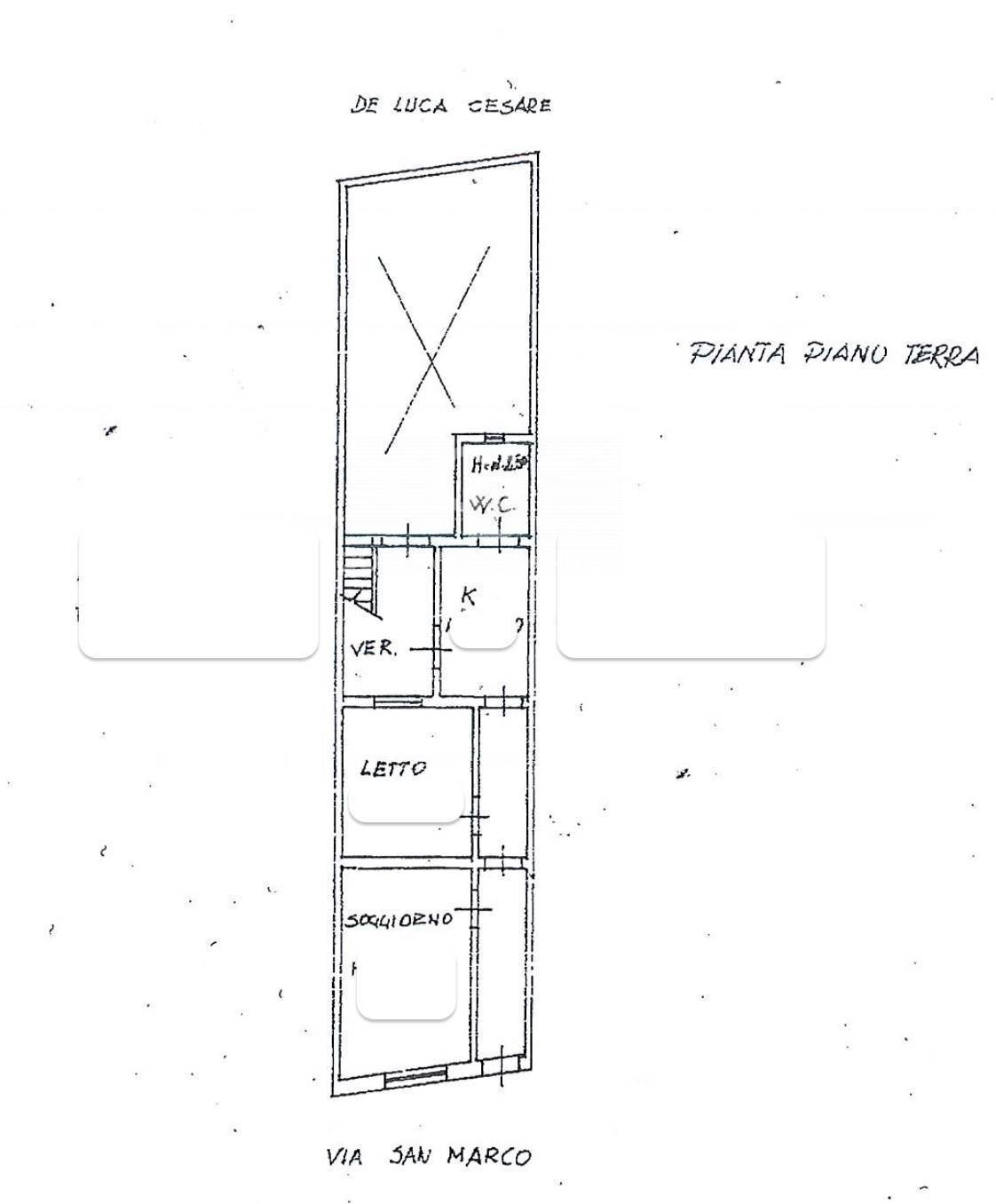 Foto 24 - Casa indipendente Via San Marco
 
89, Cellino San Marco - planimetria 1
