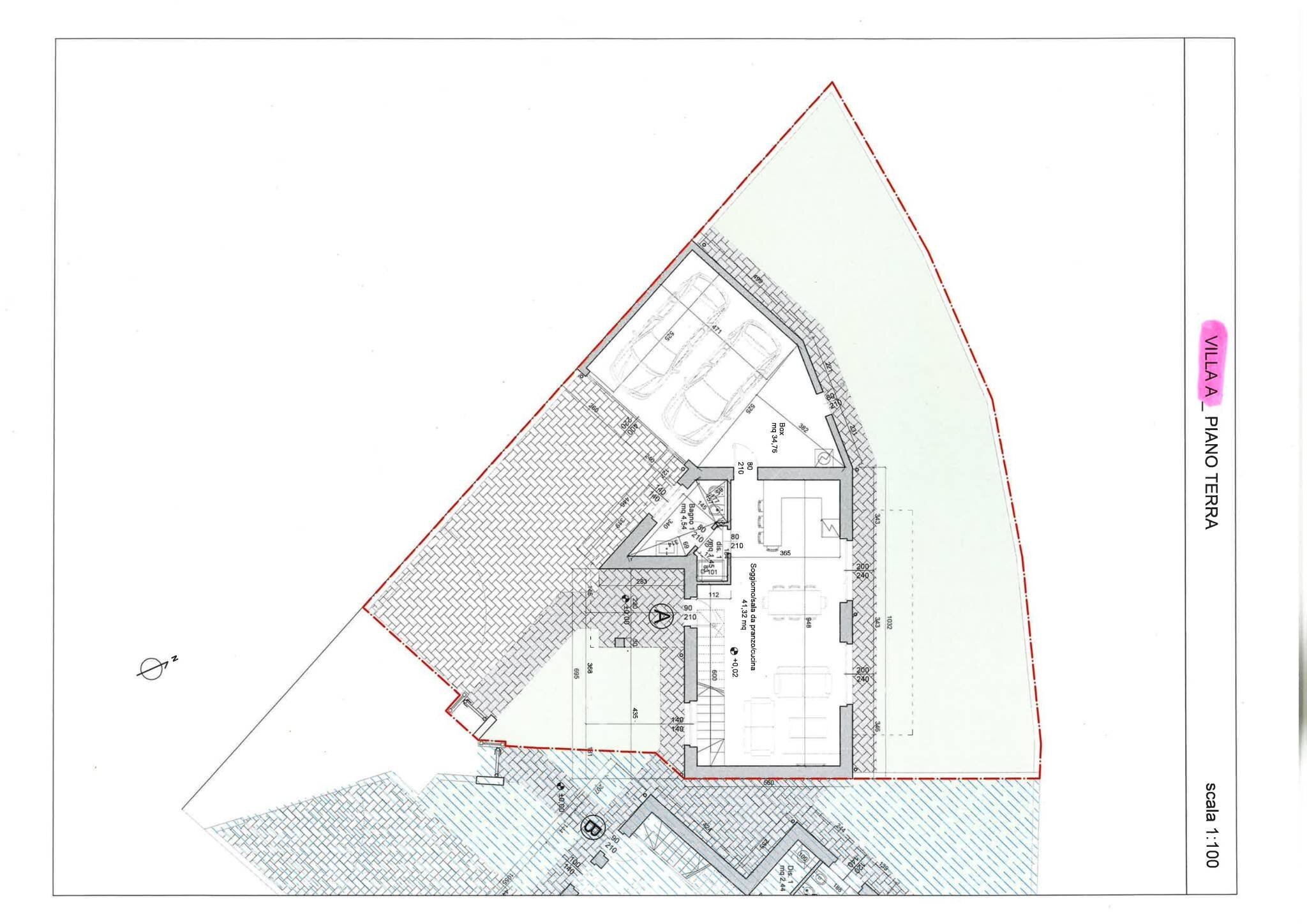 Building land via Olona, Cavaria con Premezzo - floor plans 1