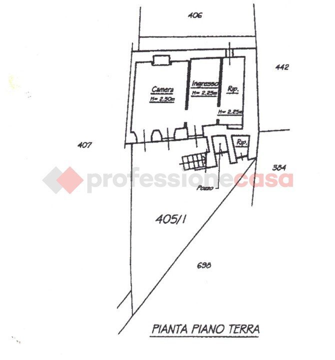 Rustico via maggiore, Invorio - planimetria 1