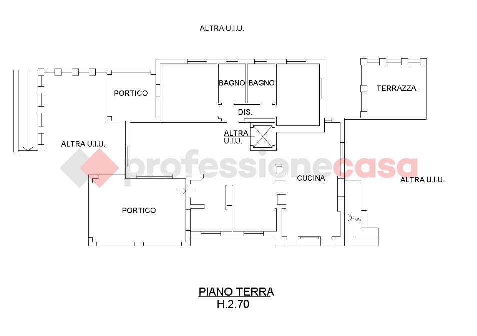 Villa via lazzaretto, Borgo Ticino - floor plans 1