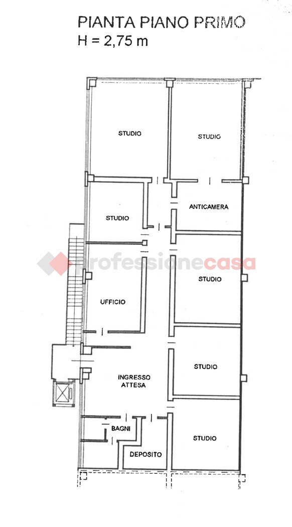 Negozio via oleggio castello, Arona - planimetria 1