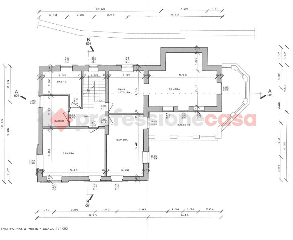 Villa via Cavour, Nebbiuno - floor plans 1