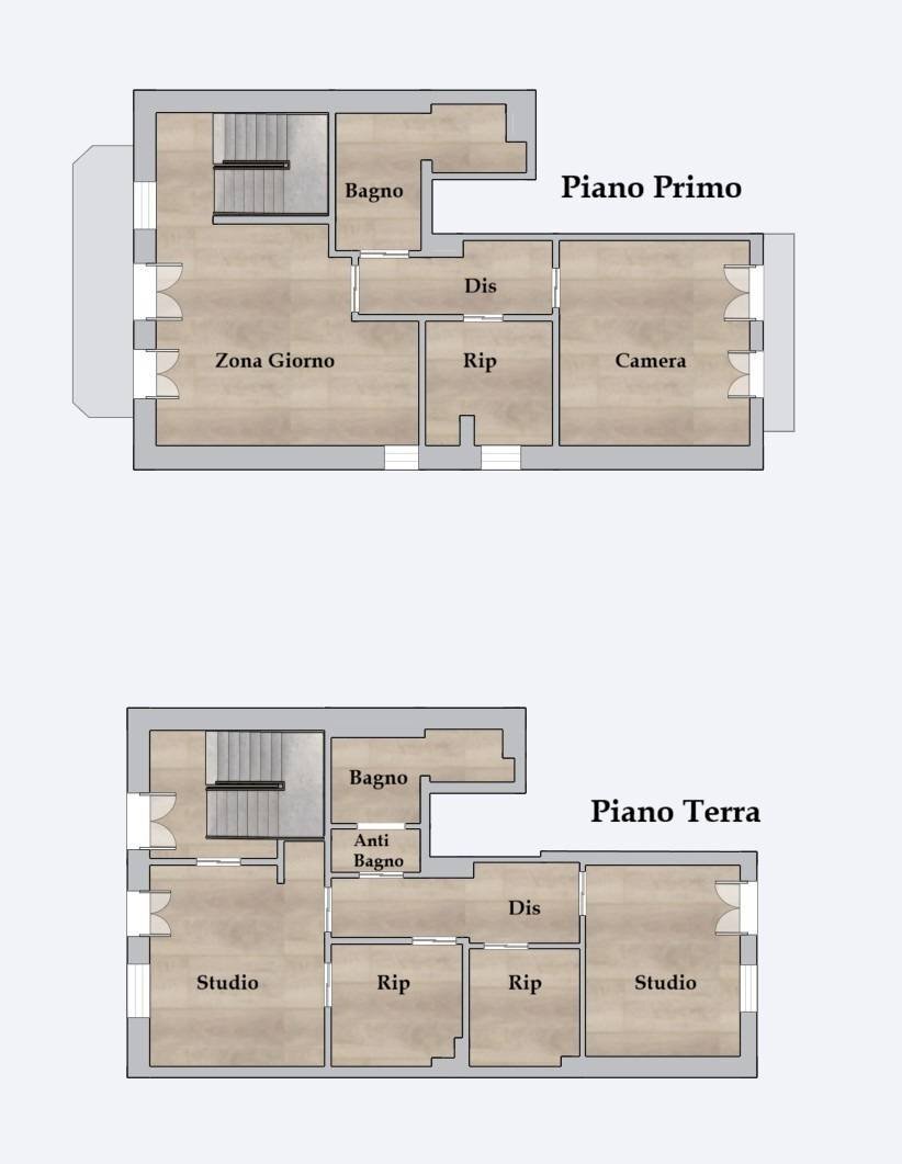 Foto 17 - Independent house Via Murri
 
snc, Porto San Giorgio - floor plans 1