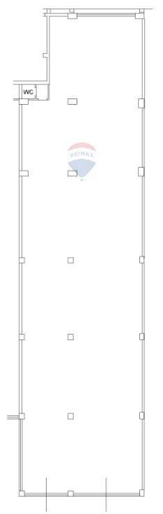 Pianta 2D - Locale Commerciale Via Salaria
 
219, Monterotondo - planimetria 1