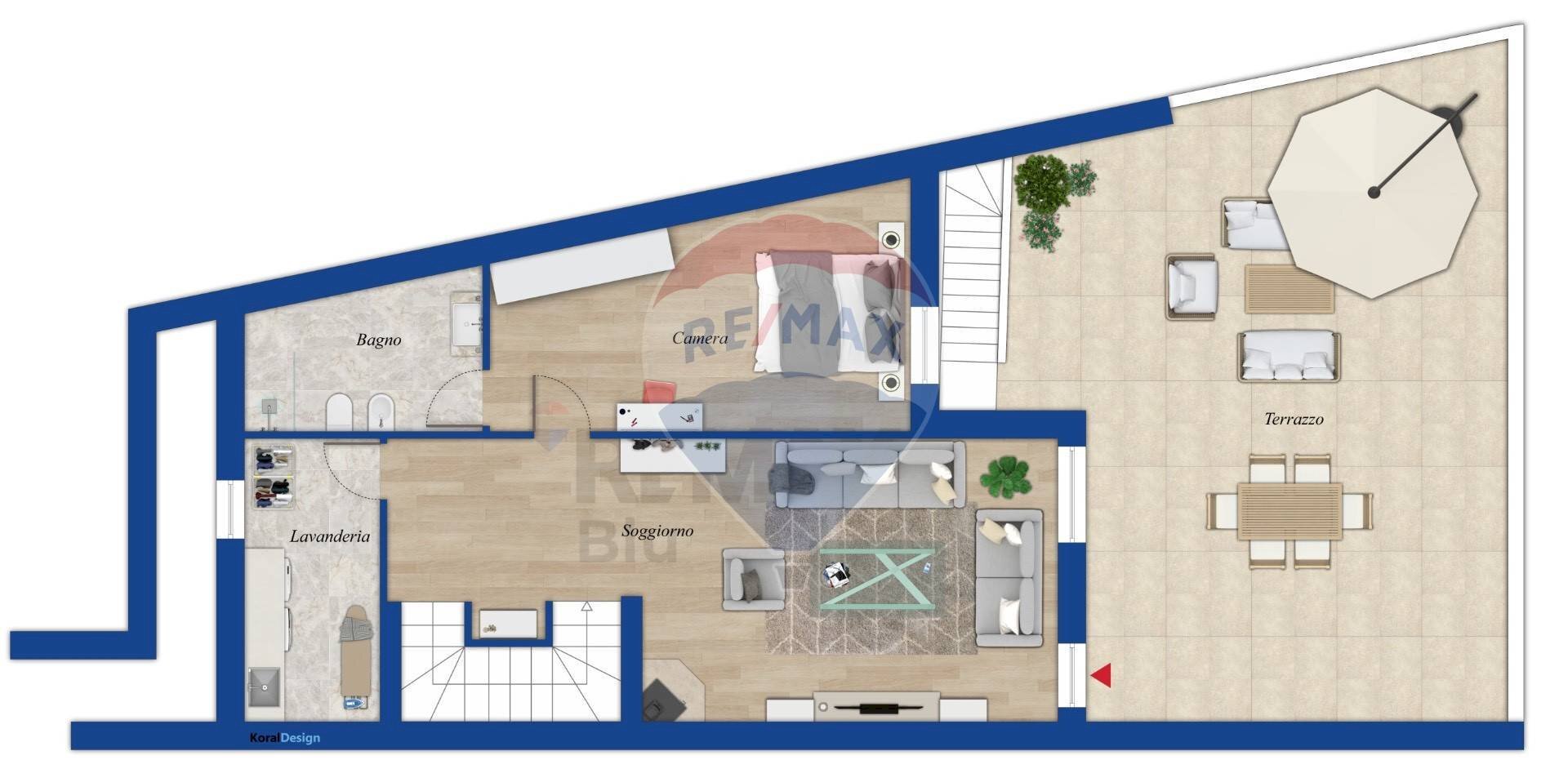 Pianta 2D - Villa Valle Ioro, Castelnuovo di Porto - planimetria 1