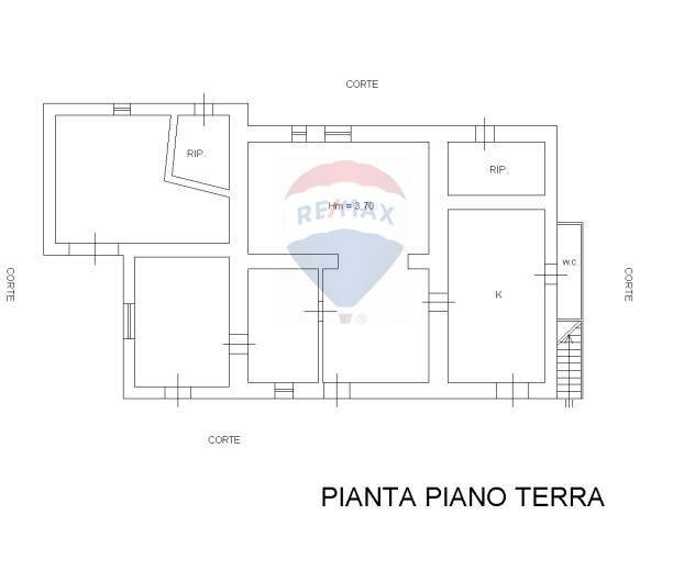 Pianta 2D - Villa contrada valle giumarra, Niscemi - floor plans 1