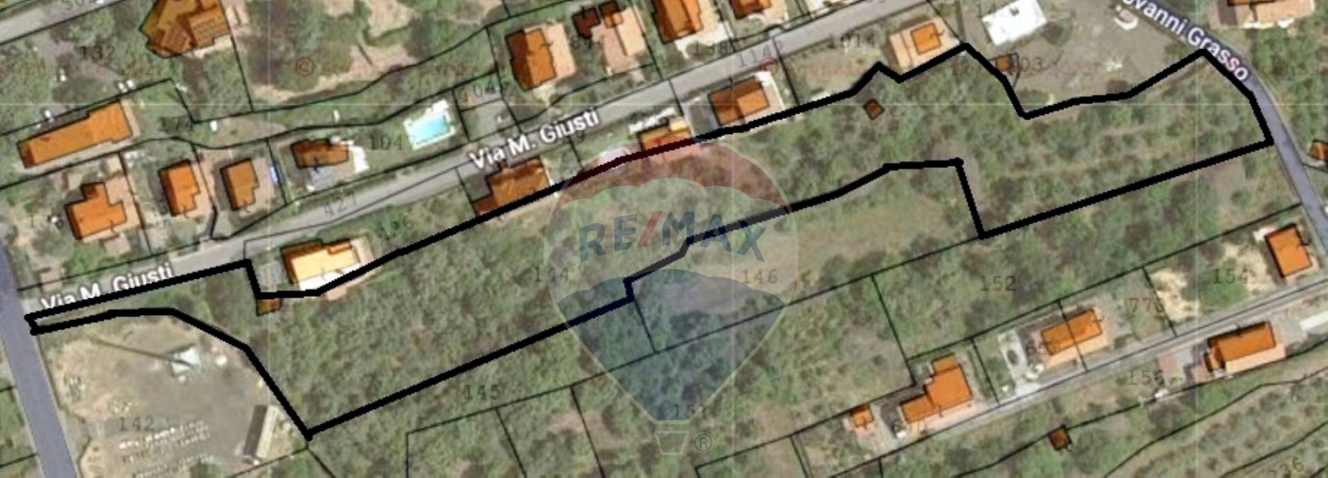 Posizione della mappa - Agricultural land Via M. Giusti
10, Pedara - photo 3