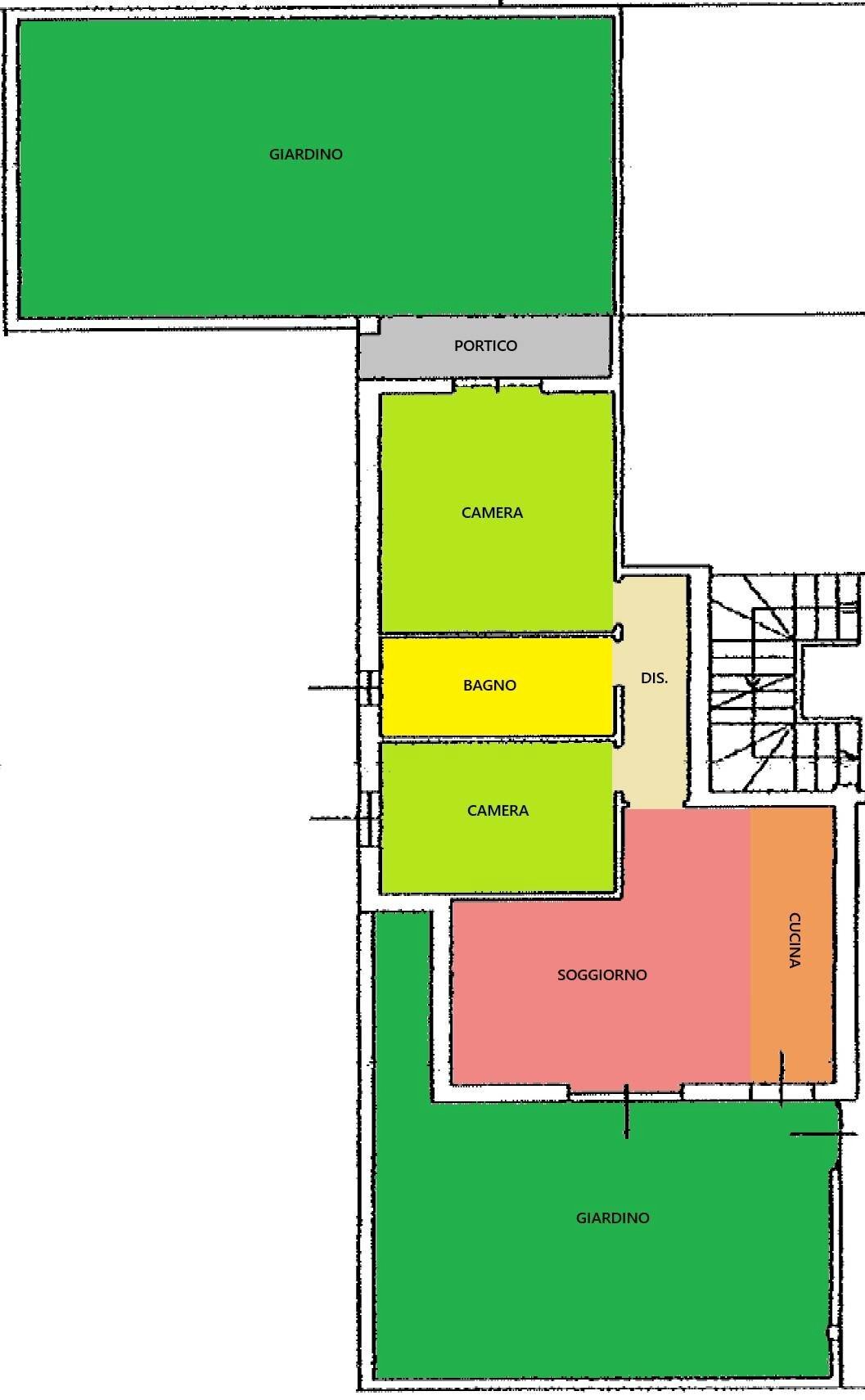 Foto 21 - Three-room apartment Piazza Vittime di Nassiriya, Calendasco - floor plans 1