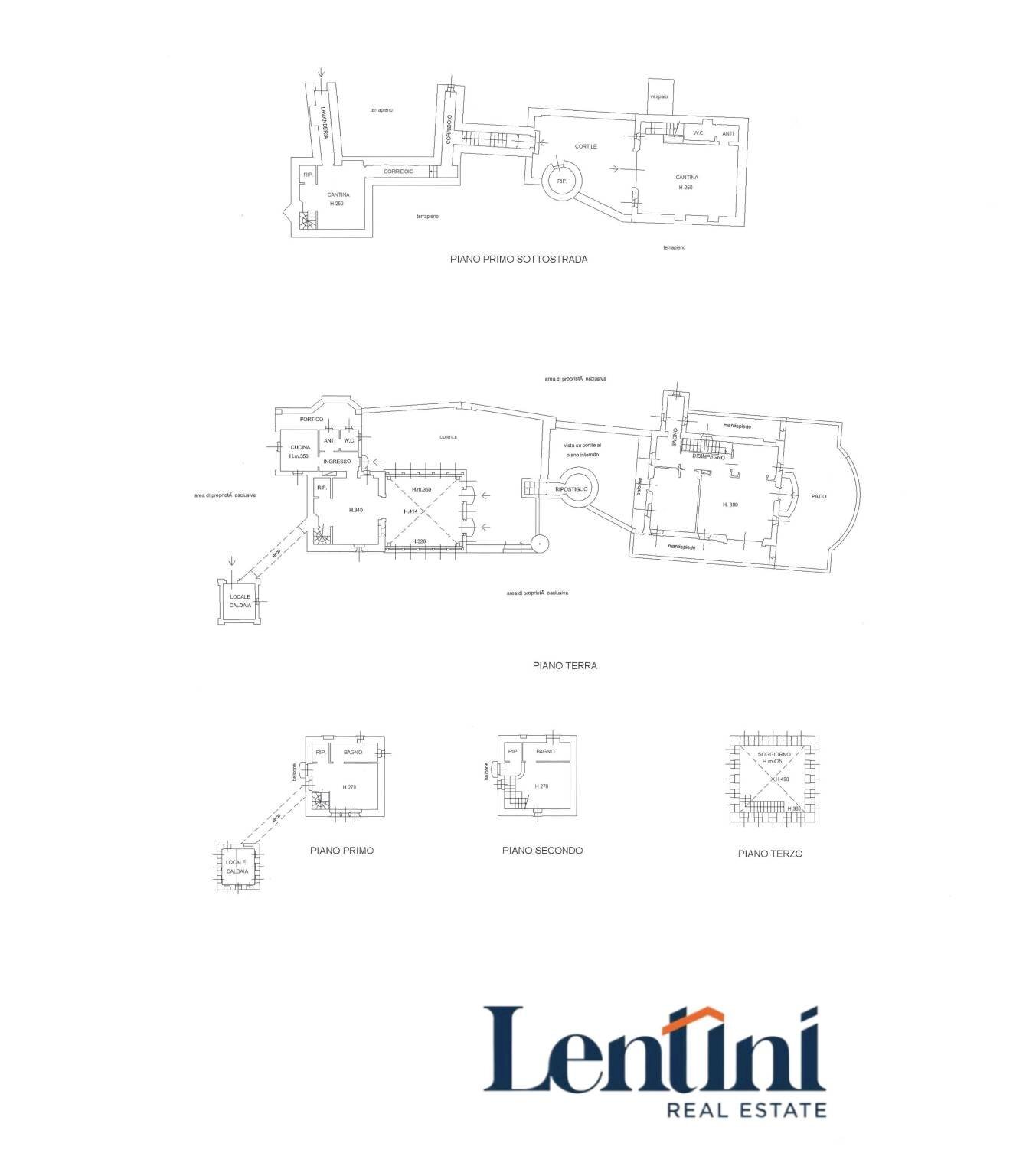 Rustico strada Fittaria, Casorzo - planimetria 1