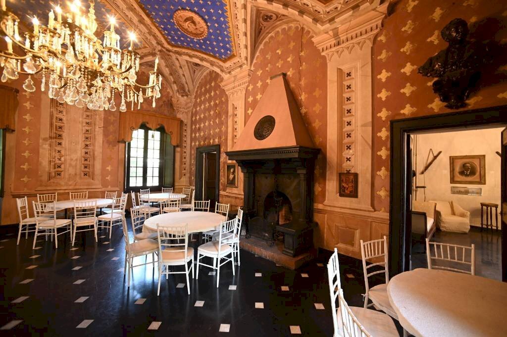 Salone rinfreschi - Villa Isola del Cantone - foto 3