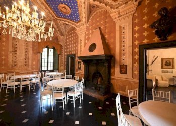 Salone rinfreschi - Villa Isola del Cantone - foto 3