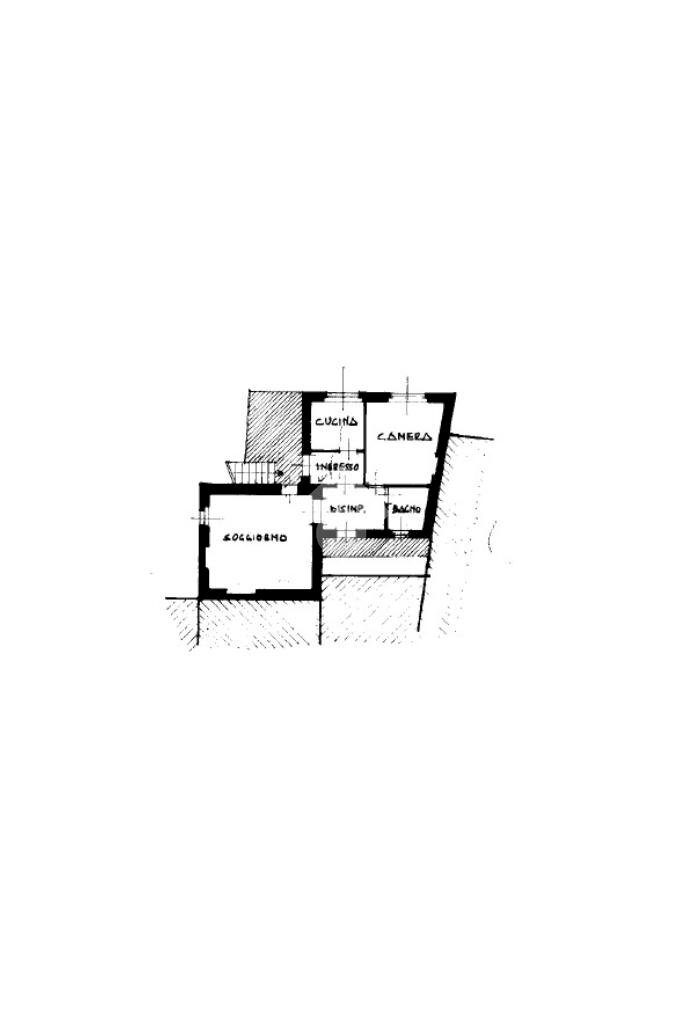 Casa semi indipendente Frazione Cerruti, Valdilana - planimetria 1