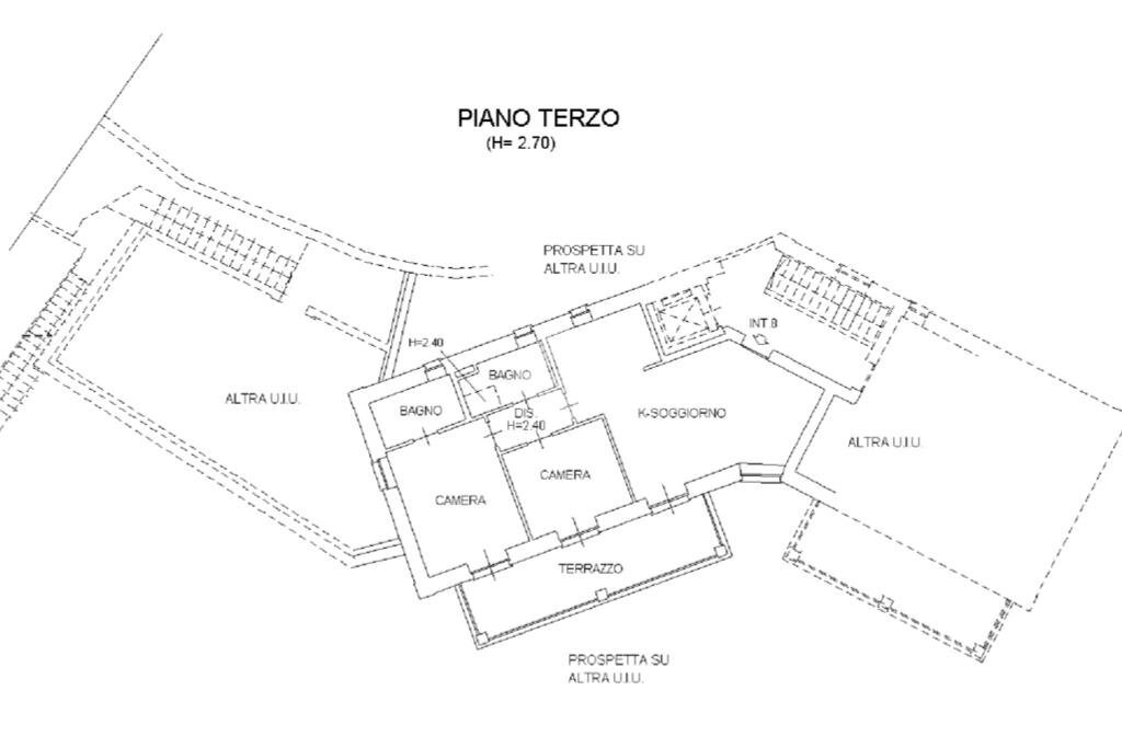 Trilocale Via A Solva, Alassio - planimetria 1