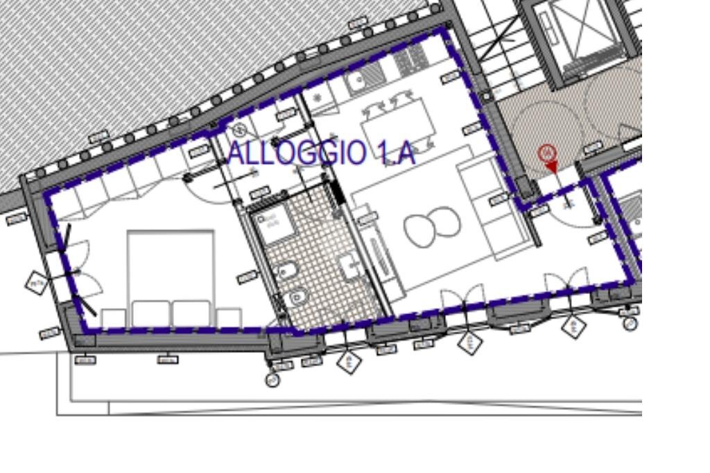 Bilocale Via umberto I, Lanzo Torinese - planimetria 1