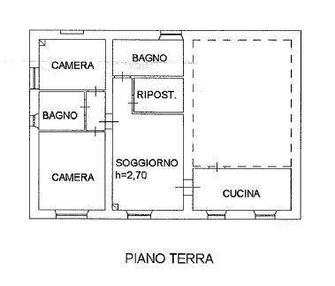 Foto 42 - Appartamento VIA LA SPINA, Fabriano - planimetria 1