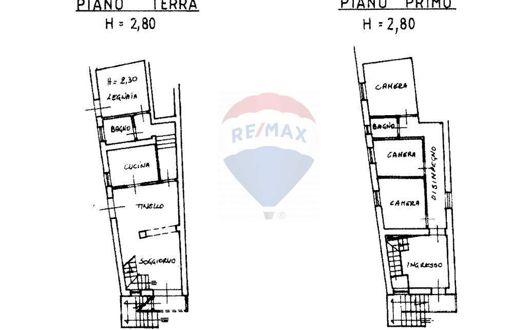 Pianta 2D - Rustic via del borghetto, Bucine - floor plans 1