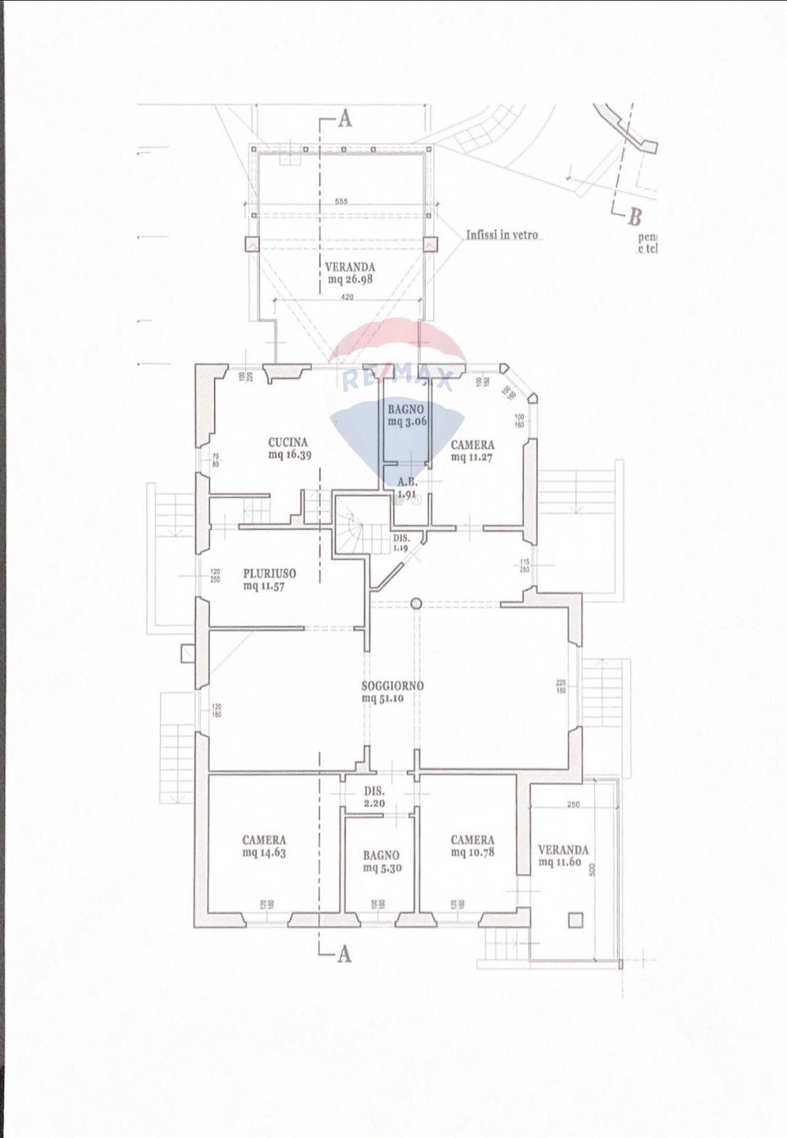 Pianta 2D - Villa San Vincenzo - planimetria 1