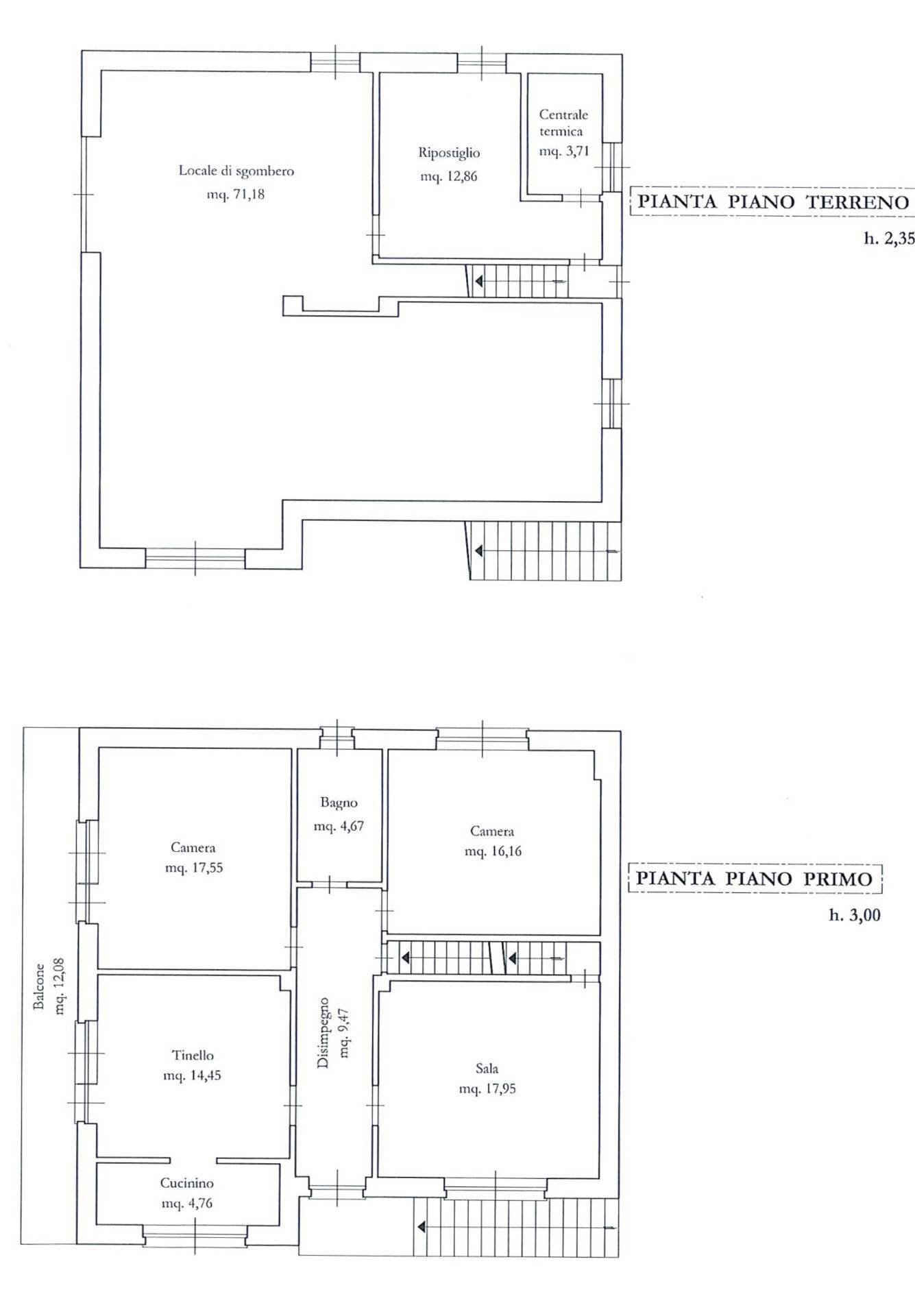 Foto 52 - Independent house via Massimo d'Azeglio
 
4, San Damiano d'Asti - floor plans 1