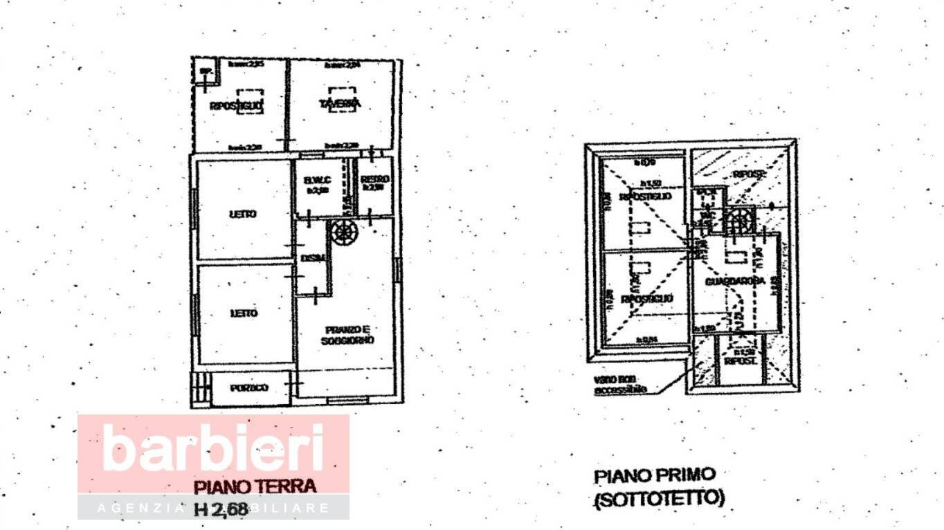 Foto 45 - Villa VIA PRIMO TARGHINI
 
4101, Cesena - planimetria 1