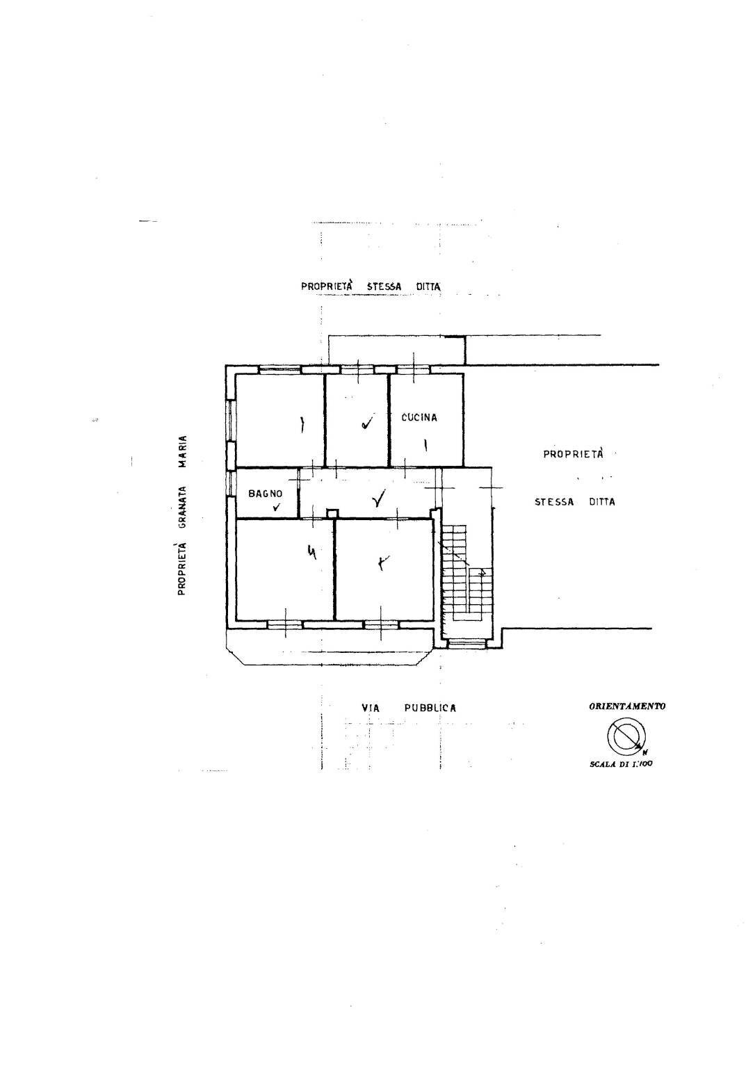 Apartment via Antonio Sebastiani, Minturno - floor plans 1