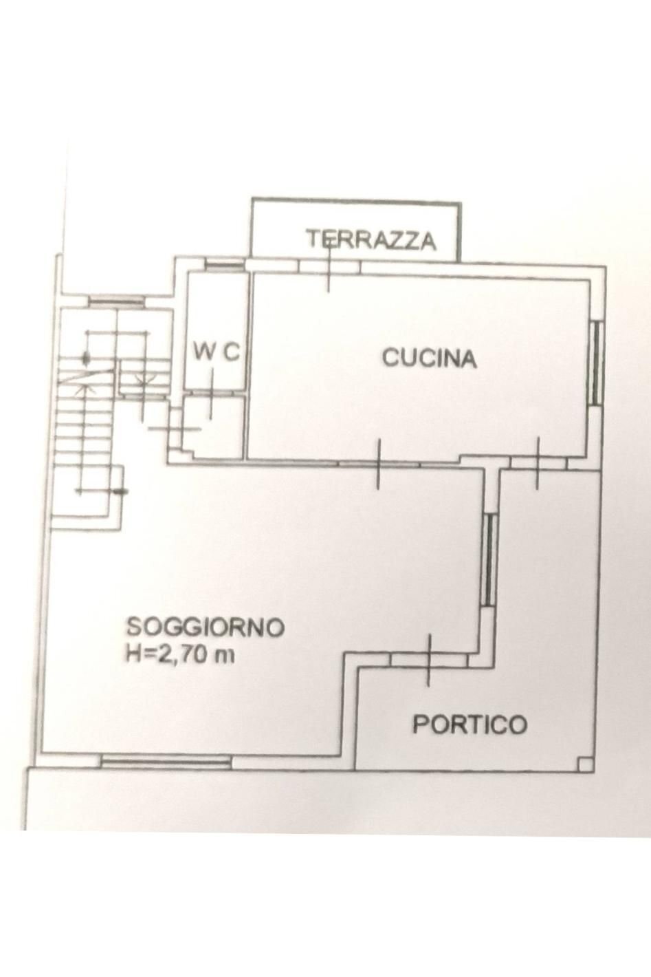 Casa indipendente via del Lungo, Cerreto Guidi - planimetria 1