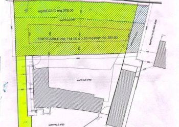 Planimetria - Terreno edificabile via della Bressanella, 11, Arcisate - foto 7