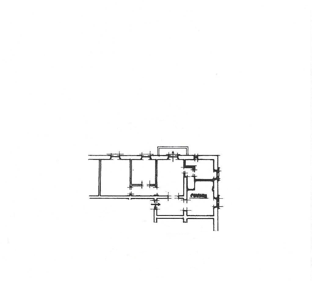 Three-room apartment via Antonio Cantore, 13, Genova (neighborhood Sampierdarena) - floor plans 1