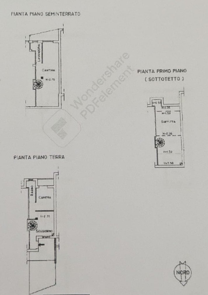 Villa a Schiera Contrada Fontevecchia, 22, Vastogirardi - planimetria 1