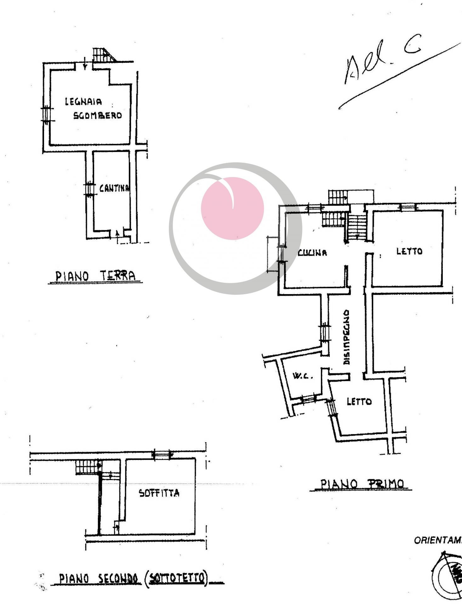 Foto 18 - Casa semi indipendente contrada Villa Martelli, Lanciano - planimetria 1