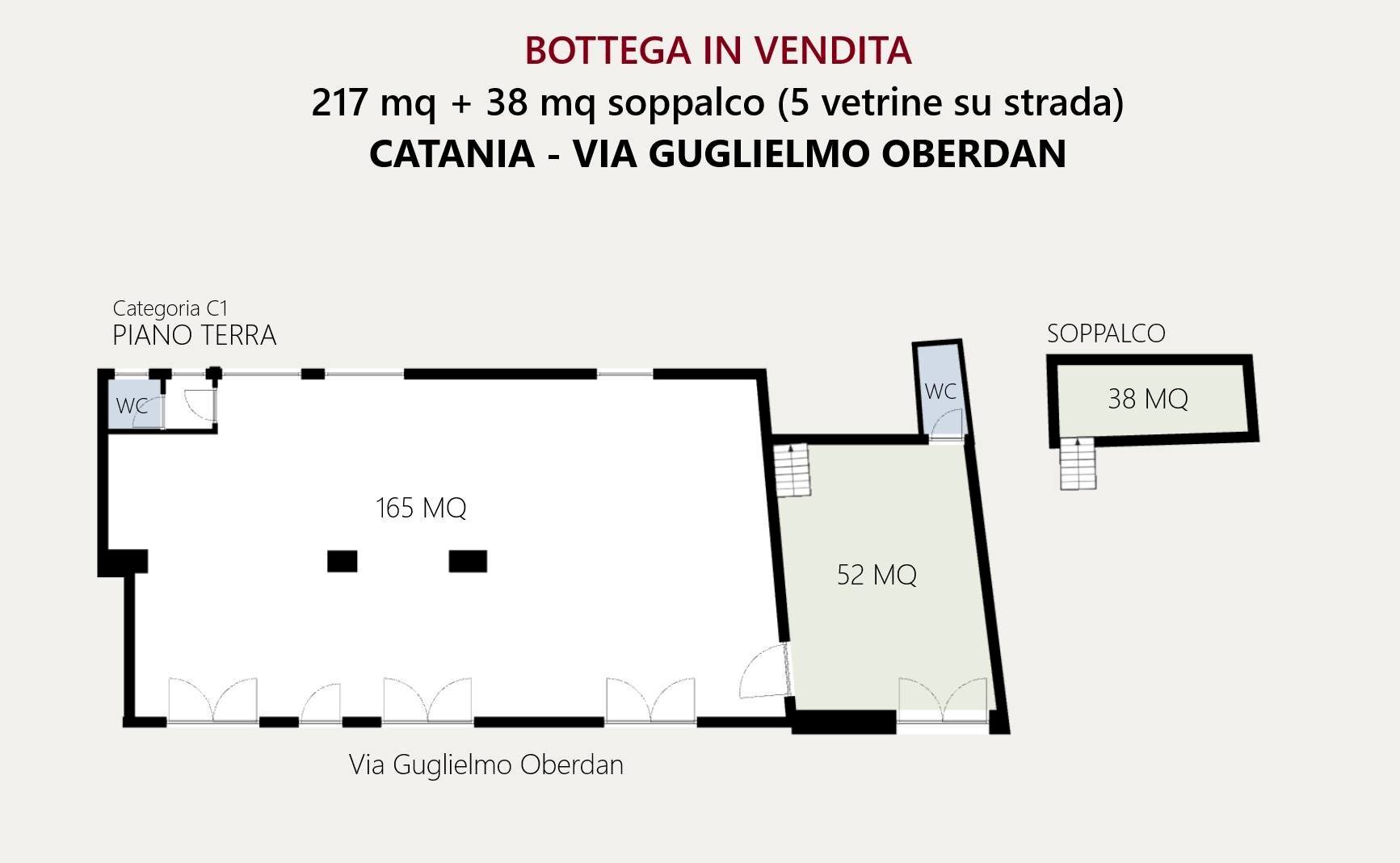 Foto 1 - Locale Commerciale via guglielmo oberdan
 
116 E, Catania - foto 1