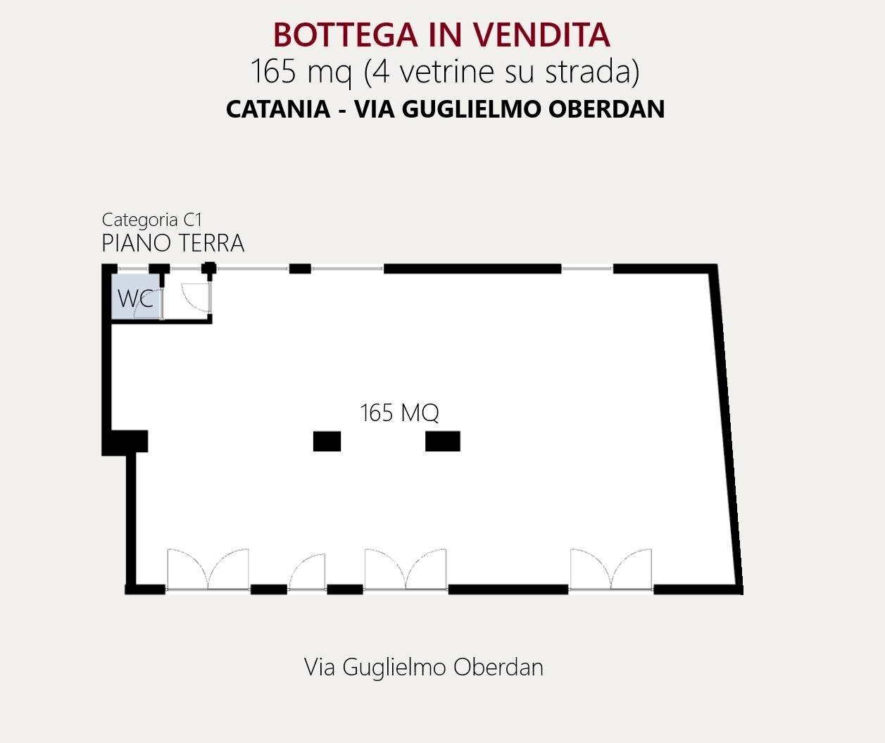 Foto 1 - Locale Commerciale Via Guglielmo Oberdan
 
116 E, Catania - foto 1