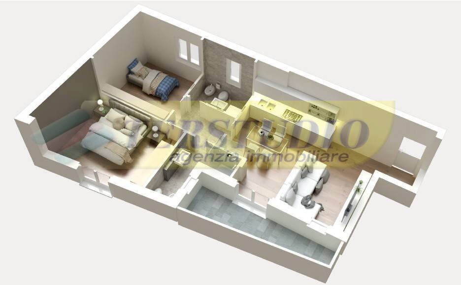 Foto 2 - Trilocale Via Solferino
 
5/7, Cologno al Serio - foto 2