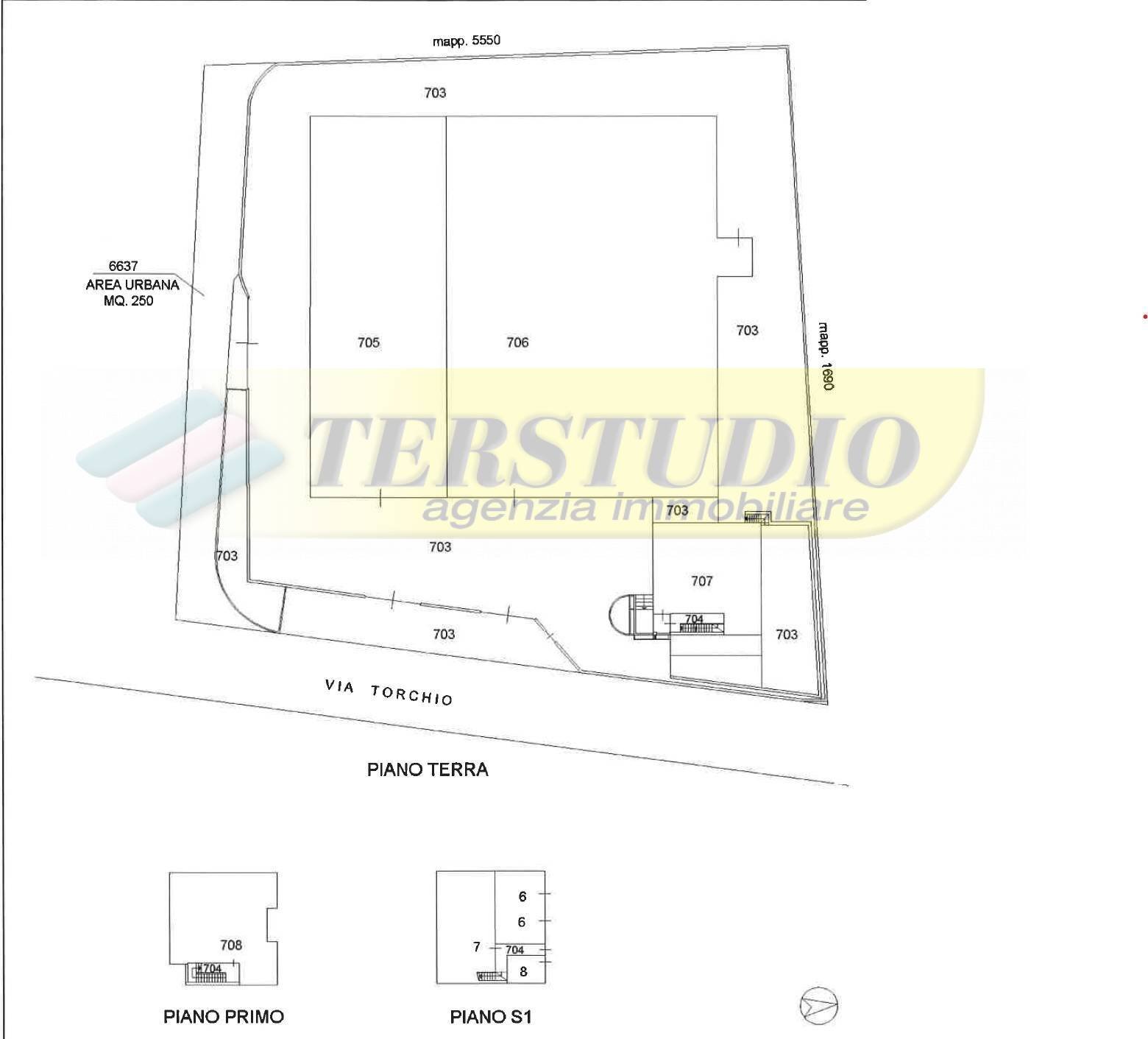 Foto 13 - Capannone Via Torchio
 
12, Cisano Bergamasco - planimetria 1
