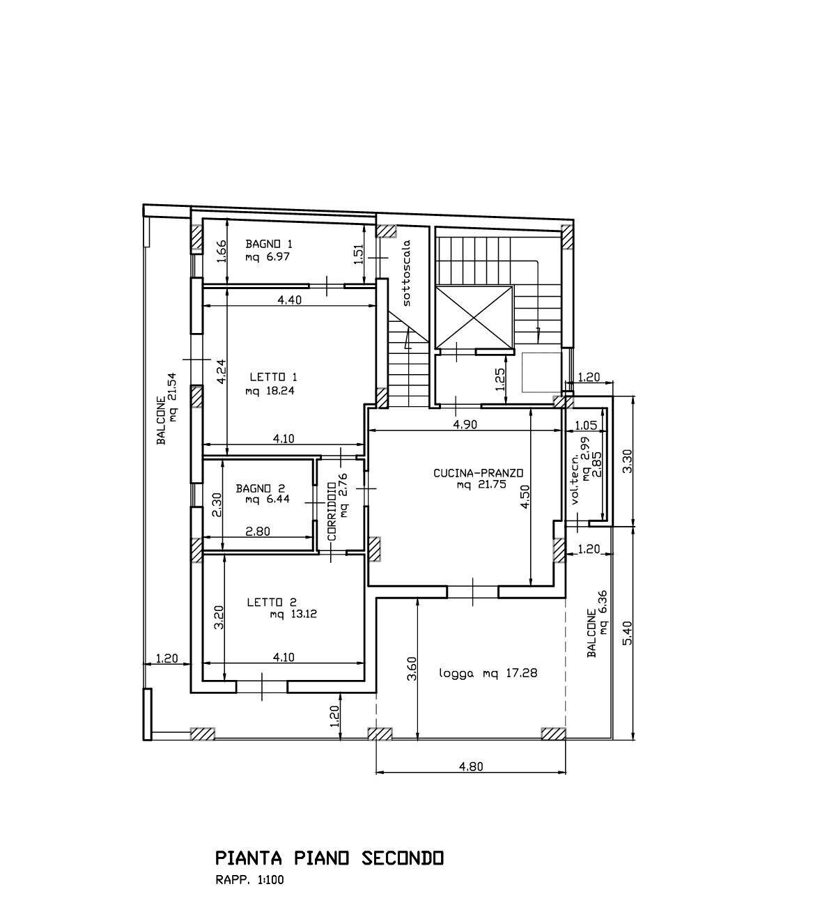 Foto 9 - Trilocale Via Padula
 
snc, Brusciano - planimetria 1