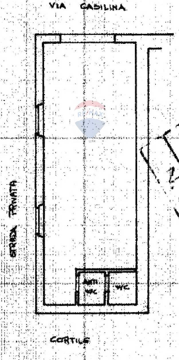 Pianta 2D - Commercial Premises Via Casilina
 
495, Roma - floor plans 1