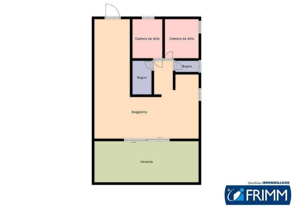 Foto 7 - Four-room apartment via del ginepro
 
33, Golfo Aranci - floor plans 1