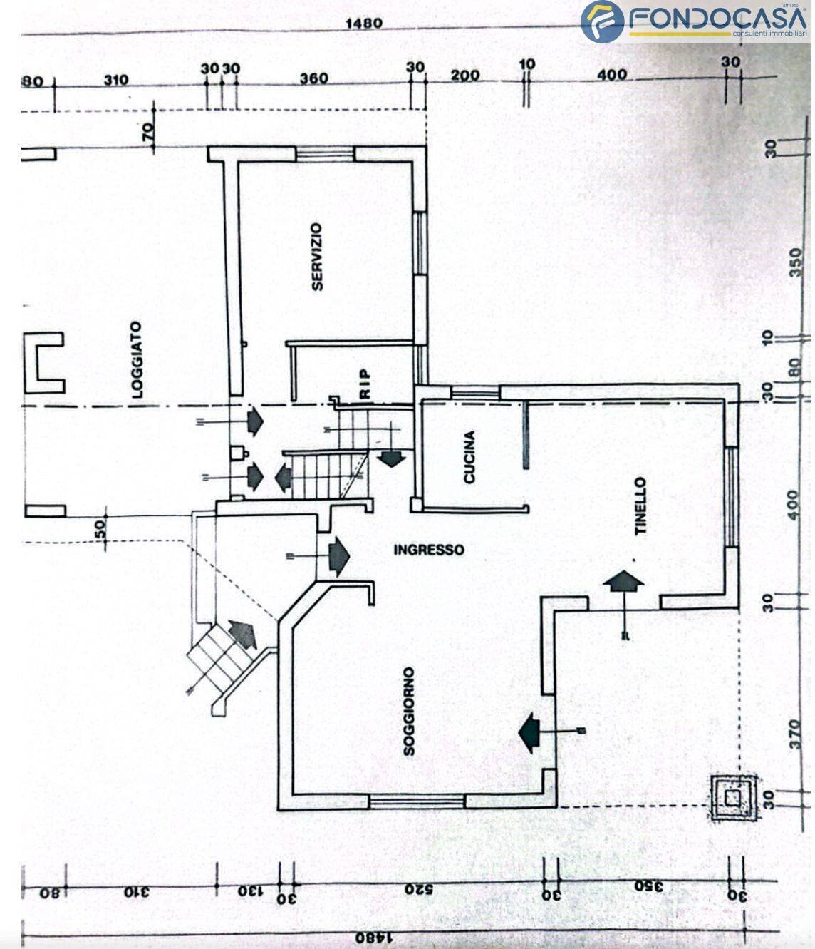 Foto 59 - Villa Via Delle querce, Massarosa - floor plans 1