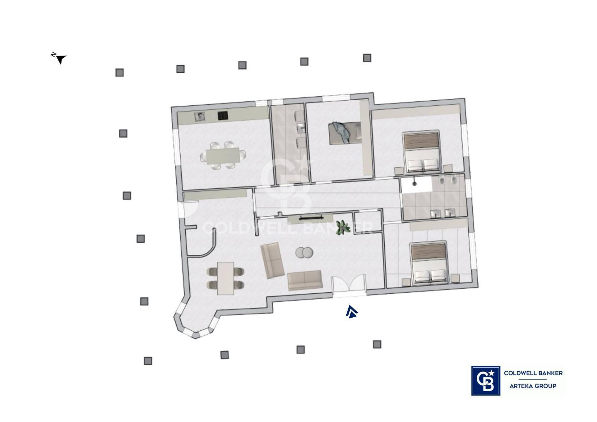 Foto 46 - Villa via Scarlatti
 
30, Motta Sant'Anastasia - planimetria 1