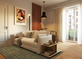 zona giorno con angolo cottura - Bilocale corso Massimo D'Azeglio, 76, Torino (zona San Salvario) - foto 2