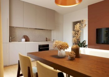 zona giorno con angolo cottura - Bilocale corso Massimo D'Azeglio, 76, Torino (zona San Salvario) - foto 3