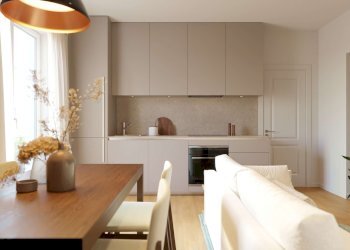 zona giorno con angolo cottura - Bilocale corso Massimo D'Azeglio, 76, Torino (zona San Salvario) - foto 5