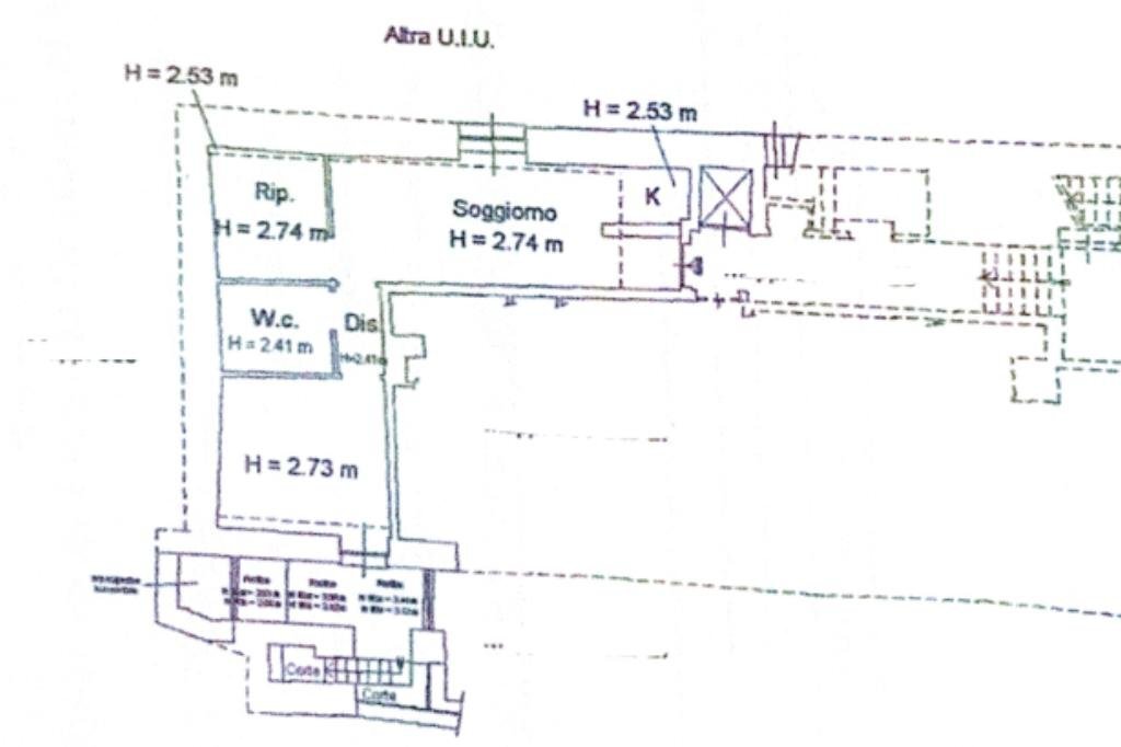 Trilocale Via Calvisio, Finale Ligure - planimetria 1