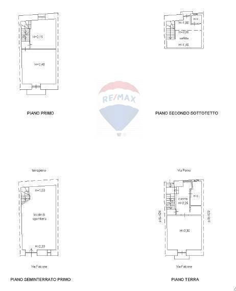 Pianta 2D - Independent house via pomo
 
22, Geraci Siculo - floor plans 1